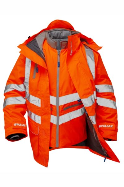 Pulsar PR497 Protect Hi Vis 7-In-1 Storm Coat