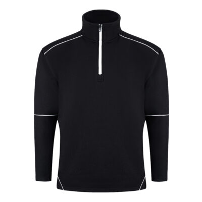 ORN 1283 Fireback Quarter Zip Sweatshirt