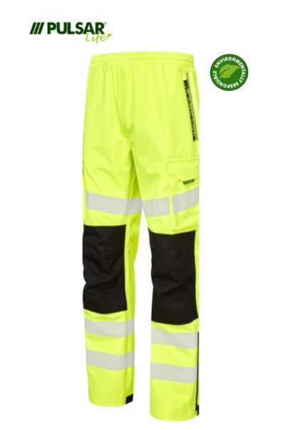 Pulsar LFE906 Life Waterproof Hi Vis Overtrouser
