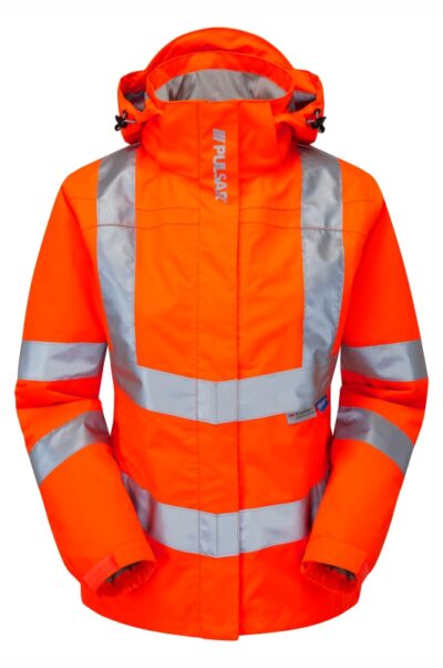 Pulsar PR705 Protect Womens Hi Vis Storm Coat