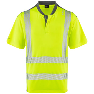 Leo Hi Vis T12 Putsborough EcoViz Coolmax T-Shirt