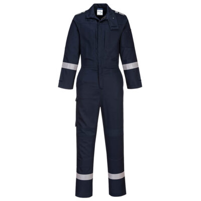 FR501 Bizflame Work Stretch Panelled Coverall