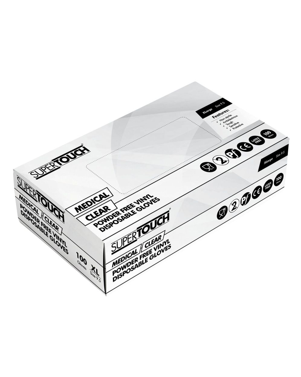 Vinyl Gloves Clear Powder Free - Image 2