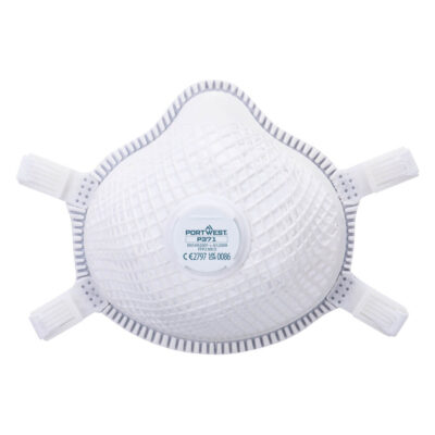 P371 ERGONET FFP3 Valved Dolomite Respirator (Pk5)