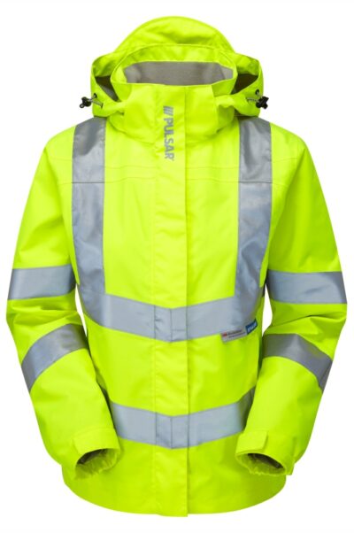 Pulsar P704 Protect Womens Hi Vis Storm Coat