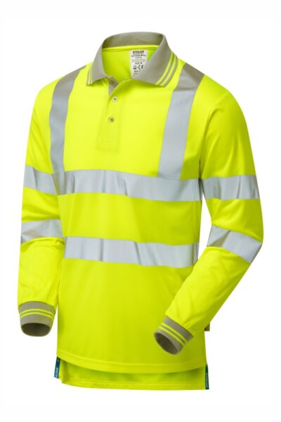 Pulsar P458 Protect Hi Vis Ls Polo Shirt