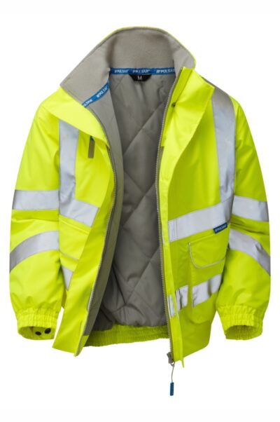 Pulsar P191 Protect Hi Vis Padded Bomber Jacket