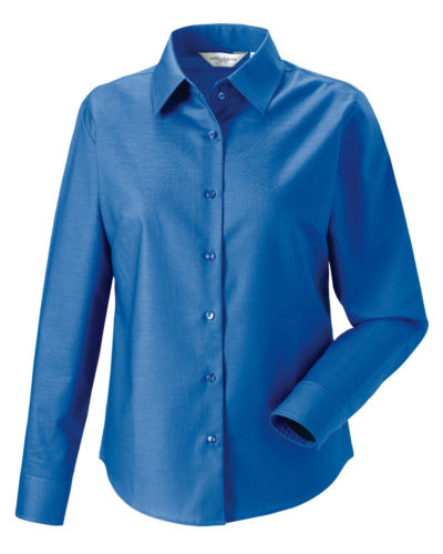 Ladies' Long Sleeve Easy Care Oxford Shirt