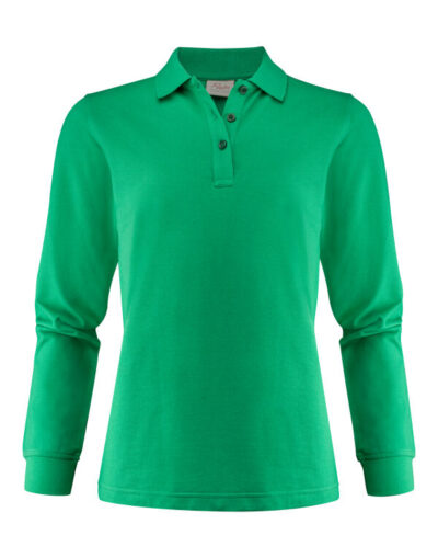 Printer Essentials Ladies Surf Pro Long Sleeve Polo