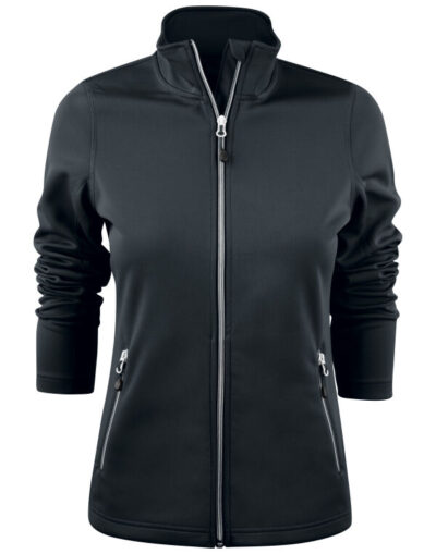 Printer Red Ladies Powerslide Sweat Style  Jacket