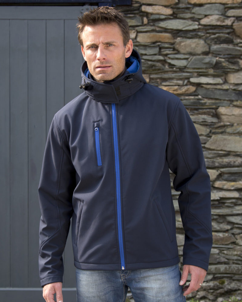 Result Men's Hooded TX Performance Softshell Jacket